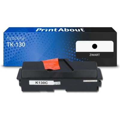 Afbeelding van Huismerk Kyocera TK 130 Toner Zwart