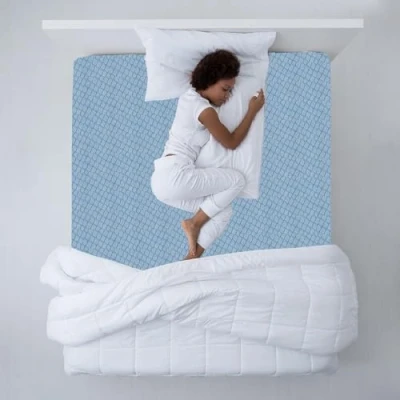 Afbeelding van Degrees home Teide Anti mijt matrashoes met ritssluiting voor 180 cm bed
