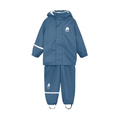 Afbeelding van Celavi Rainwear SUIT Basic Unisex SET Regenjas voor kinderen, Maat: 116, Dark navy