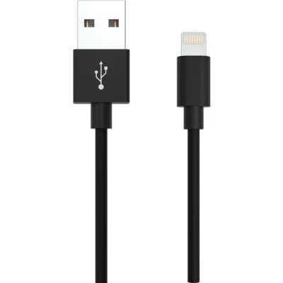Afbeelding van Ansmann Apple iPad/iPhone/iPod Laadkabel [1x USB A 2.0 stekker 1x dock Lightning] 2.00 m Zwart