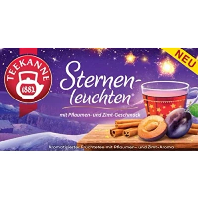 Afbeelding van Teekanne 12 zakjes fruitthee met fijne pruim en kaneelsmaak, 50 g