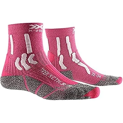 Afbeelding van X socks Wandelsokken Trex Junior Katoen Roze Maat 35/38
