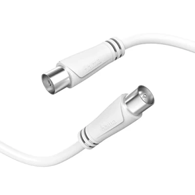 Afbeelding van Hama Antennekabel Coax Stekker Koppeling 1,5 M 90 Db
