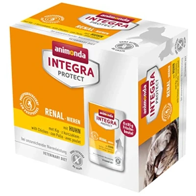 Afbeelding van 8x85g Adult Renal met Kip animonda Integra Protect Kattenvoer