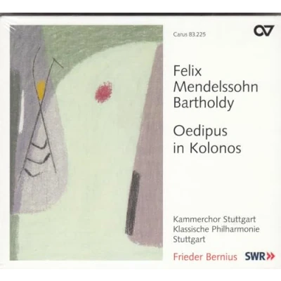 Afbeelding van Kammerchor Stuttgart, Klassische Pholharmonie, Frieder Bernius Mendelssohn: Oedipus In Kolonos (CD)