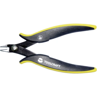 Afbeelding van TOOLCRAFT 2238826 TO 6716478 ESD Zijkniptang Zonder facet 128 mm