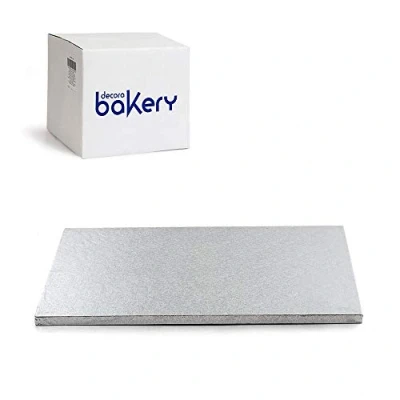 Afbeelding van DECORA 0931224 Cakeboard zilver 40 x 50 1,2 cm