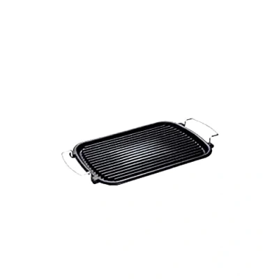 Afbeelding van Ilsa Atoll rechthoekige grill, van gietijzer, 24 x 37 cm, keuken