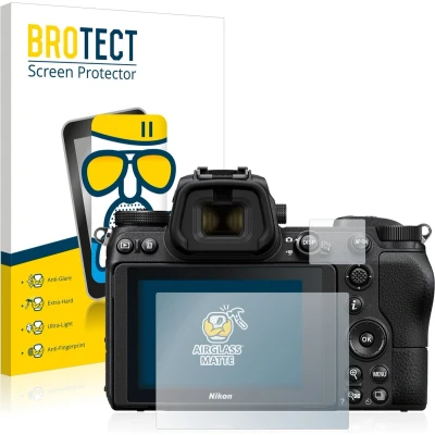 Afbeelding van BROTECT Screenprotector voor Nikon Z 6 / 7 Folie Beschermfolie Beschermglas matte