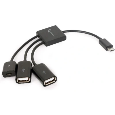 Afbeelding van Micro USB hub Gembird (2 x USB, 1 USB)