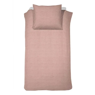 Afbeelding van Cinderella Lyn Dekbedovertrek 1 Persoons Katoen 140x200/220 cm Roze + kussensloop 60x70
