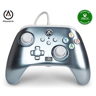 Afbeelding van PowerA Enhanced Wired Ctrl Metal Ice