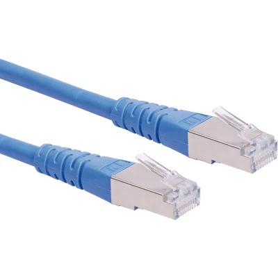 Afbeelding van ROLINE patchkabel Cat.6 (Klasse E) S/FTP (PiMF), blauw, 10 m
