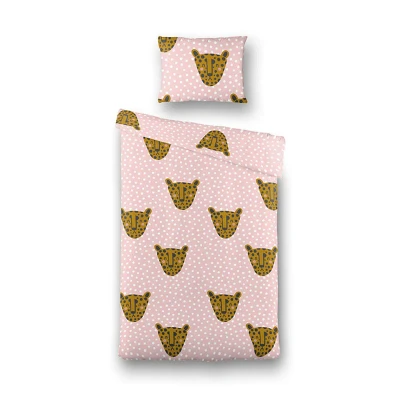 Afbeelding van Kinderdekbedovertrek Pink Panther 140x200cm Roze 123vloerkleed.nl is de online webshop voor vloerkleden en woonaccessoires.