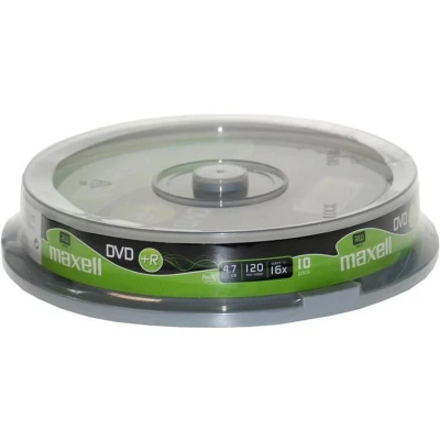 Afbeelding van maxell DVD+R 120 Minuten, 4,7 GB, 16x, 10er Spindel