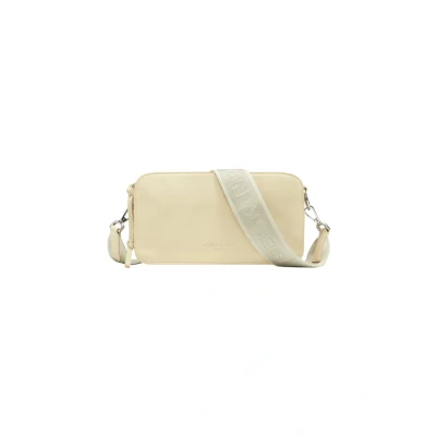 Afbeelding van LIEBESKIND BERLIN Leren Schoudertas Seasonal Noos Sheep Natural Clarice Crossbody Bag Lemonade Lichtgeel