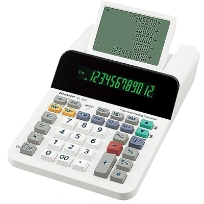 Afbeelding van Citizen Sh El1501 Calculator Sharp Wit Desk 12 Digit