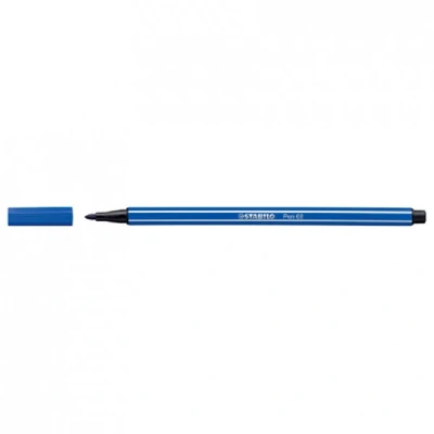 Image de Stabilo point 68 feutre de coloriage bleu foncé