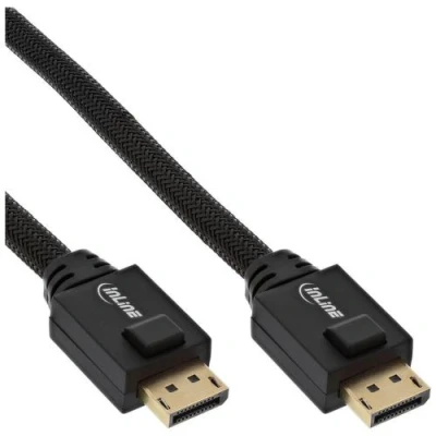 Image de InLine Câble DisplayPort (M) pour 1.2 25 m support 4K actif noir