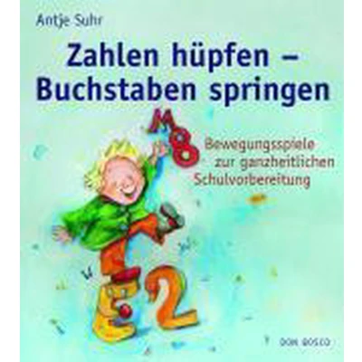 Afbeelding van Zahlen hüpfen Buchstaben springen
