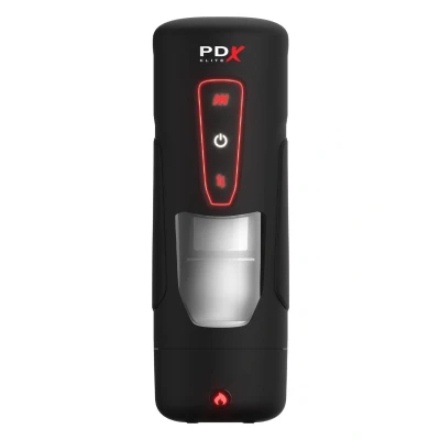 Afbeelding van Pipedream PDX Elite Milk Me Hotter Verwarmende Masturbator Zwart