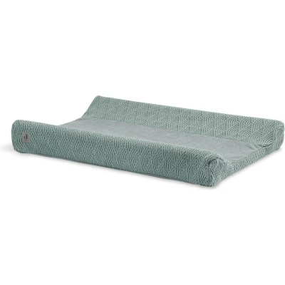 Afbeelding van Jollein Aankleedkussenhoes River Knit 50x70cm Ash Green