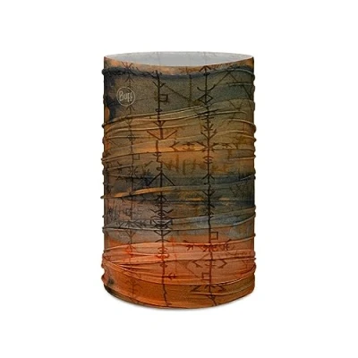 Afbeelding van Buff komin Original EcoStretch kolor pomarańczowy wzorzysty 132756.555