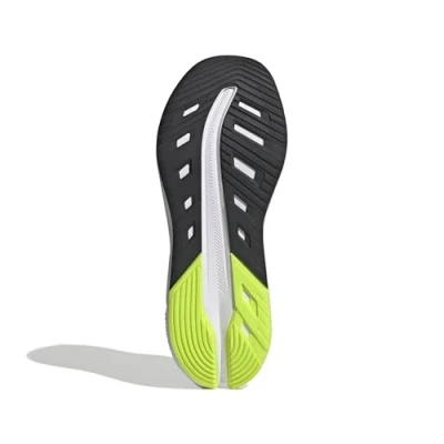 Afbeelding van adidas Questar 3 hardloopschoenen voor heren, Core Zwart/Halo Zilver/Flash Aqua