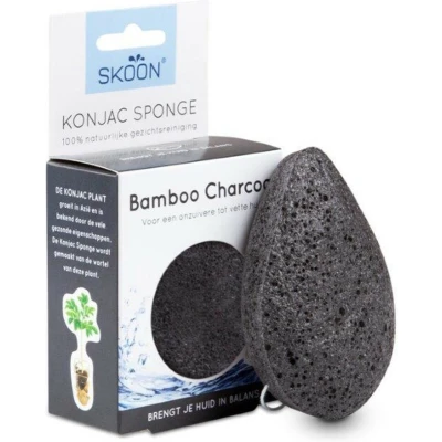 Afbeelding van Skoon Konjac Sponge Bamboo Charcoal 1ST
