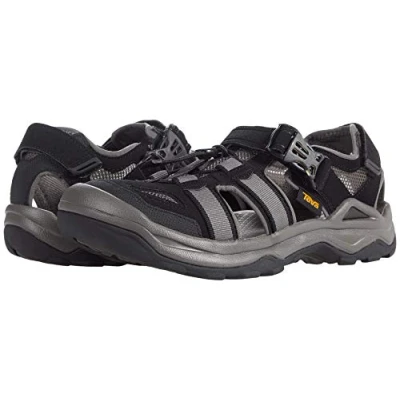 Afbeelding van Teva Wander Omnium 2 Outdoorsandalen, Heren, Maat: 42, Black Leer/ synthetisch