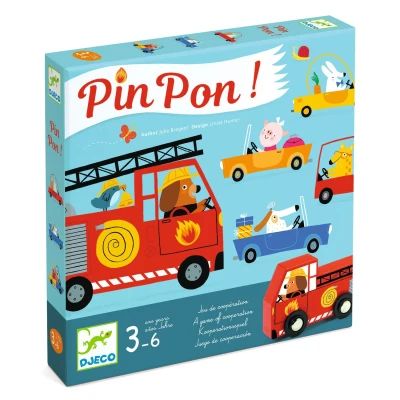 Afbeelding van Djeco samenwerkingsspel pin pon!