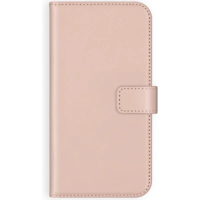 Afbeelding van Selencia Hoesje Geschikt voor Samsung Galaxy A50 / A30s Met Pasjeshouder Echt Lederen Bookcase Roze