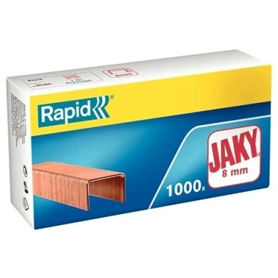 Image de Rapid 11720101 boîte de 1000 agrafes jaky 8 cuivré