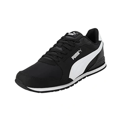 Afbeelding van Puma ST Runner V3 NL Sneakers laag, Maat: 38.5, black/puma white Textiel/ synthetisch