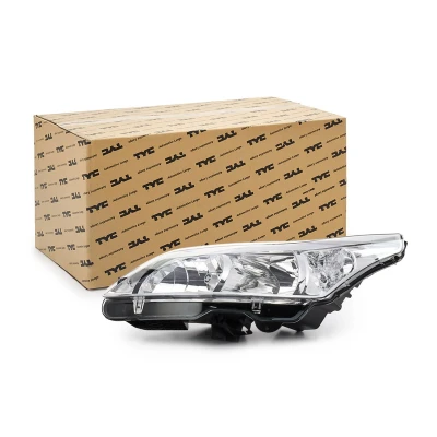Afbeelding van TYC 20 0664 05 2 Koplampen Links H7, H1 voor rechtsrijdend verkeer Met elektromotor CITROËN: C4 I Hatchback, Coupe
