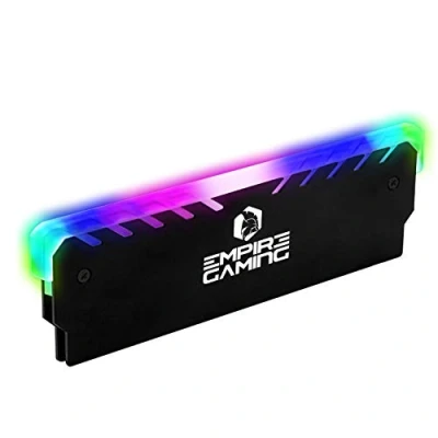 Afbeelding van EMPIRE GAMING Guardian M201 RAM koeler, DDR DDR3 DDR4, radiator, aluminium koeler voor pc, gaming, RGB sync adresseerbaar, geheugenkoeler, Intel en AMD