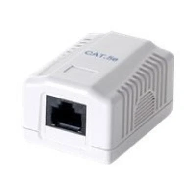 Afbeelding van Equip 235111 Surface Mounted Box 1 Port Cat.5e unshielded, white