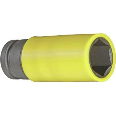 Image de GEDORE RED R63041916 clé à chocs 1/2&quot; 6 pans, avec douille de protection 19 mm jaune 3300586