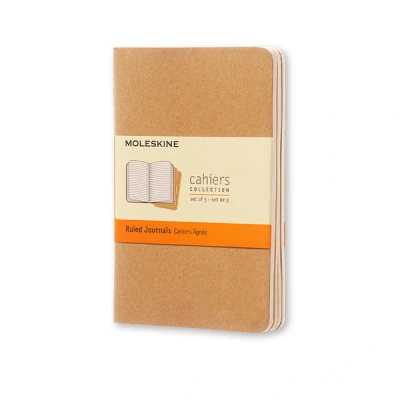 Image de Cahier ligné Format de poche Couverture souple en carton kraft