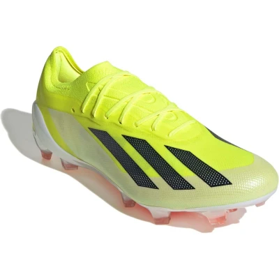 Afbeelding van adidas Performance X Crazyfast Elite FG Voetbalschoenen met kunststof noppen team solar yellow core black cloud white, Heren, Maat: 46 Schoenen