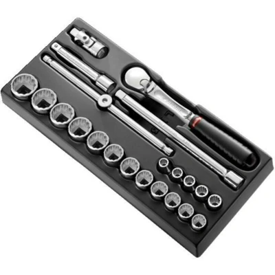 Afbeelding van FACOM MOD.SL161 212U module 1/2&quot; doppen 12 kant + ratel L2 inch