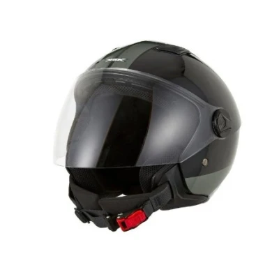 Afbeelding van KSK MIAMINB002 Jethelmen M, 57 58 cm brons, zwart ECE 22.06 voor de zomer