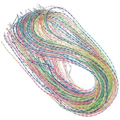 Image de Scoubidous torsadés transparents 30 pièces