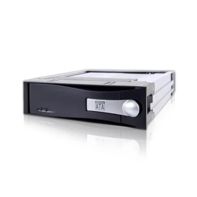 Afbeelding van ICY DOCK MB123SK 1B 3.5 SATA Hot Swap Mobile Rack HDD Enclosure in 5.25 Bay