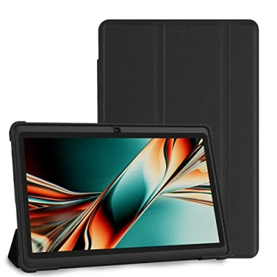 Afbeelding van PRITOM Tablet 7 inch Android 11 4 GB (2 + 2 Expand) 32 (uitbreidbaar tot 128 GB) PC met Quad Core processor, 3500 mAh, HD IPS display, dubbele camera, wifi, Bluetooth