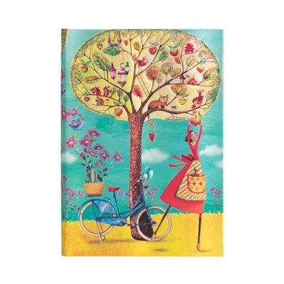 Afbeelding van Mila Marquis Collection Autumn Apples Lined Hardcover Journal