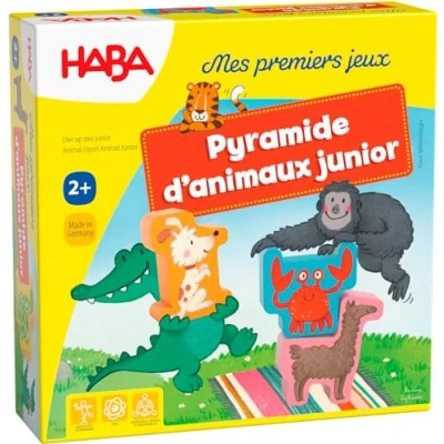 Image de Jeu d&#039;éveil Haba Mes premiers jeux Pyramide d’animaux junior