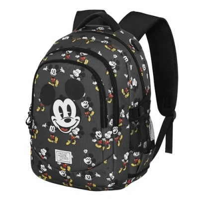 Afbeelding van Karactermania Disney Mickey Mouse hardlooprugzak PLUS Looks Backpack zwart
