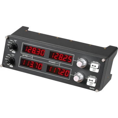 Afbeelding van Logitech G Saitek Pro Flight Radio Paneel PC Zwart