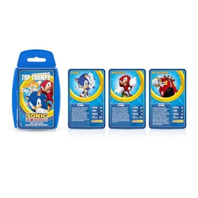 Afbeelding van Winning Moves Top Trumps SONIC gezelschapsspel kaartspel strijdspel 2 tot 6 spelers Franse versie